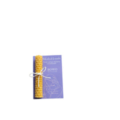 Vela con etiqueta día de la madre