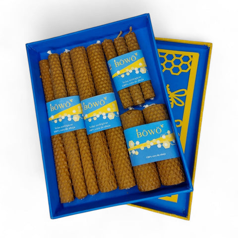 Caja de velas "Llama Silvestre"