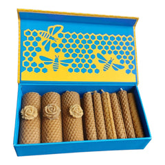 Caja de velas "Luz de Colmena"