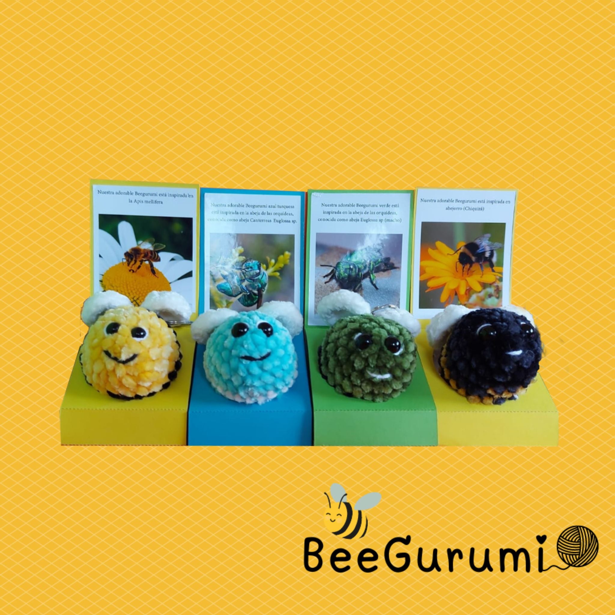 Set de 4 beegurumis
