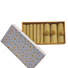 Caja de velas "Luz de Colmena"