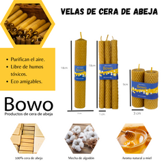 Caja de velas "Llama Silvestre"